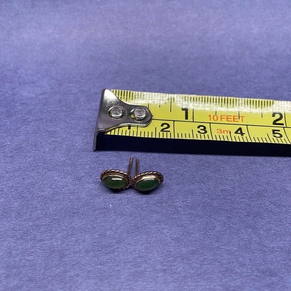 Vintage 10k earrings- tested as 10kt gold - Picture 2 of 2